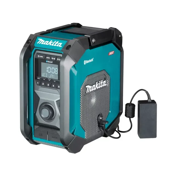 Radio de chantier 12V à 40V - CXT® - LXT® - XGT® - MAKITA - Sans batterie, ni chargeur - adaptateur secteur - MR006G