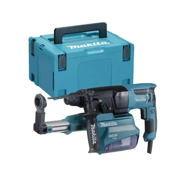 Perforateur-Burineur SDS-plus 800W - Ø26mm - MAKITA - MakPac + accessoires - HR2650JX14
