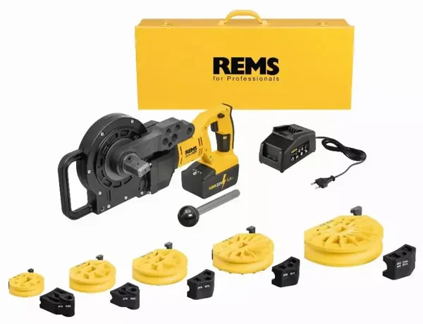 Cintreuse sur batterie REMS Curvo 22V - Set 14-16-18-22-28 - 580064 R220