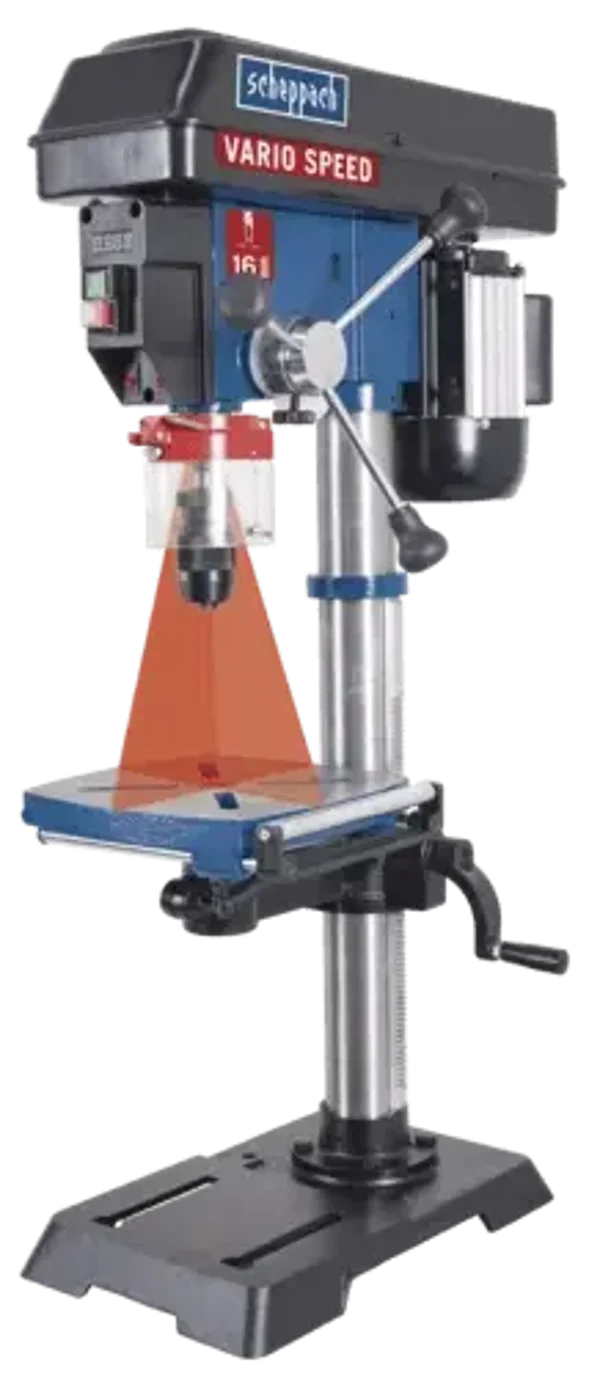 Perceuse à colonne d'établi DP18Vario - SCHEPPACH - 230/240V 50Hz 550W - 5906807901