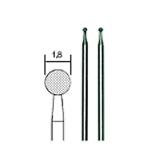 Forets diamantés pour le verre en forme sphérique Ø 1.8 - PROXXON - 28222