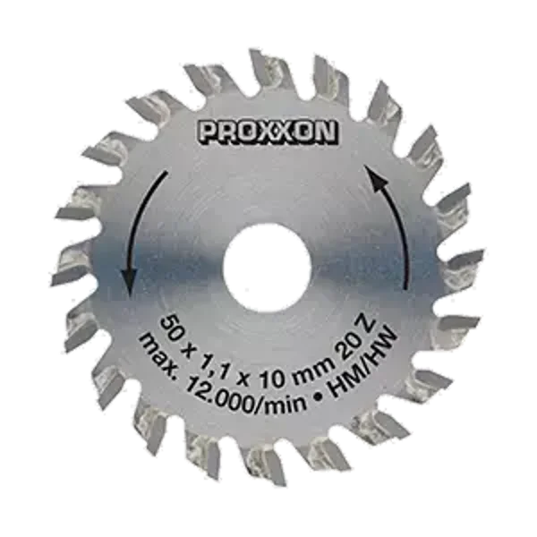 Lames de scie circulaire revêtues de métal renforcé - PROXXON - 28017