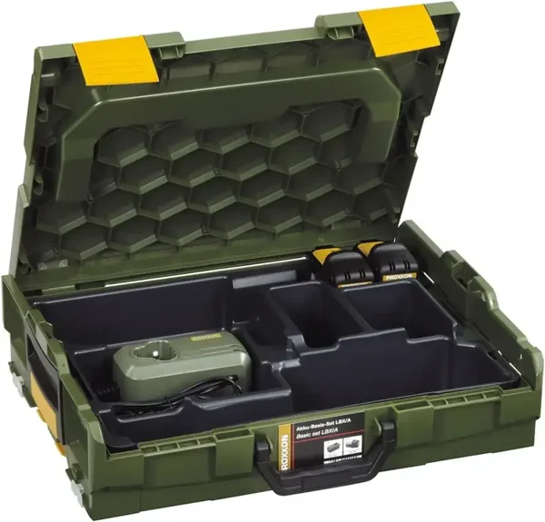 Set de base pour outils sans fil LBX/A avec 2 Batteries + 1 Chargeur rapide dans L-Boxx - PROXXON - 29900