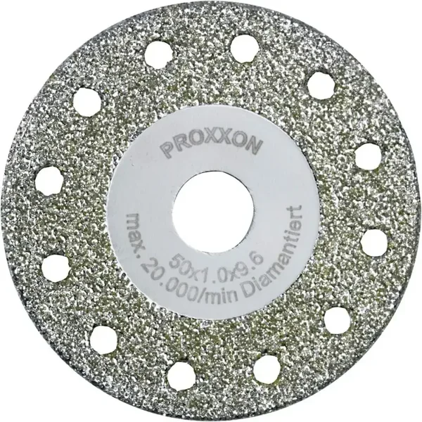 Disque de coupe et de profilage diamanté pour LHW + LHW/A - 50 x 1 x 10 mm - PROXXON - 28557
