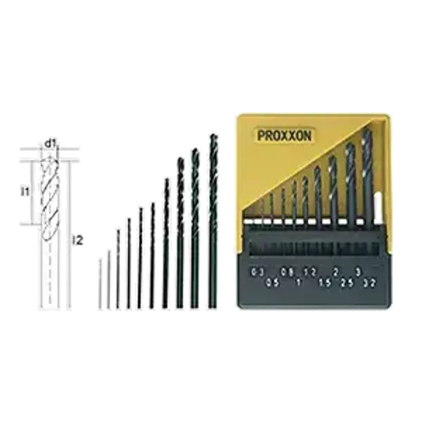 Jeu de forêts HSS en boîte de rangement, 10 pièces - PROXXOM - 28874