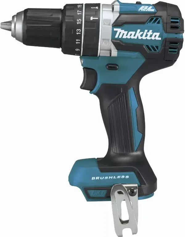Perceuse visseuse à percussion 18 V Li-ion Ø 13 mm MAKITA - Sans batterie, ni chargeur - DHP484Z