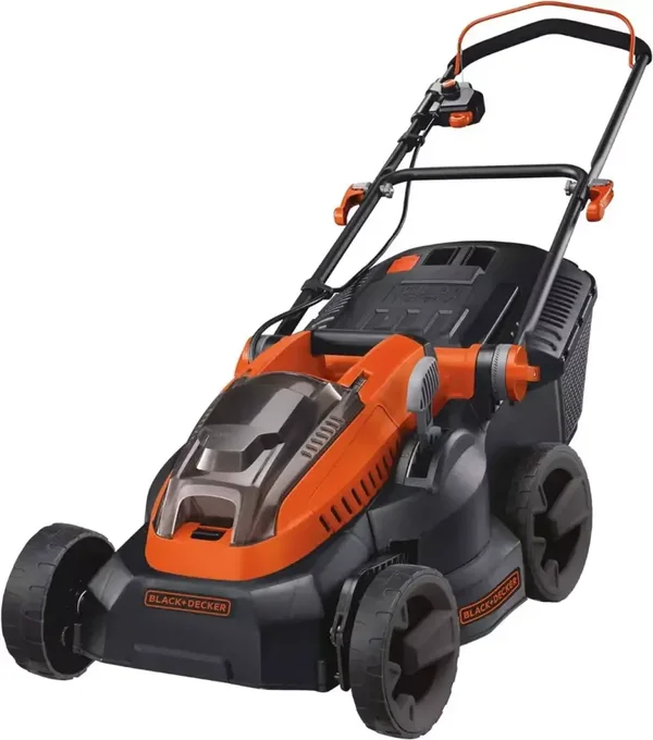 Tondeuse sans fil 38 cm 36 V - BLACK+DECKER - avec 1 batterie 36V 2 Ah - Chargeur - CLM3820L1-QW