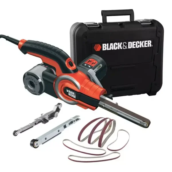 Lime électrique filaire - 400W - BLACK+DECKER - avec accessoires - coffret - KA902EK-QS
