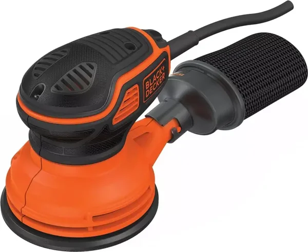 Ponceuse excentrique filaire 240 W Ø 125 mm - BLACK+DECKER - KA199-S