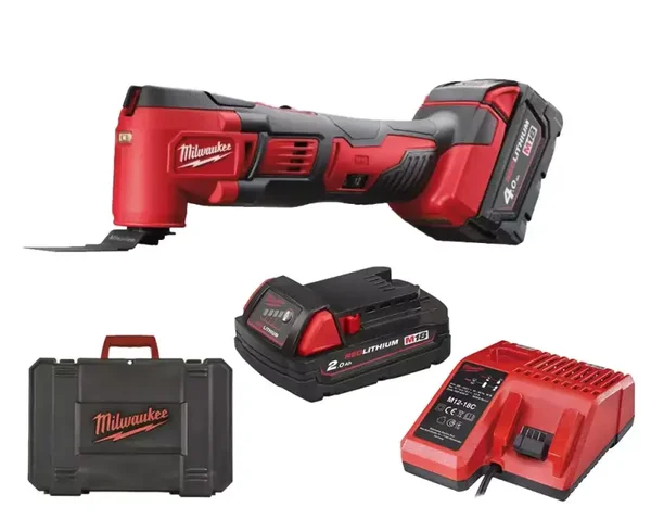 Outil multifonctions - M18 BMT-421C 18V Li-Ion - MILWAUKEE avec 1 batteries 4.0Ah, 1 batterie 2.0Ah - coffret - 4933446210