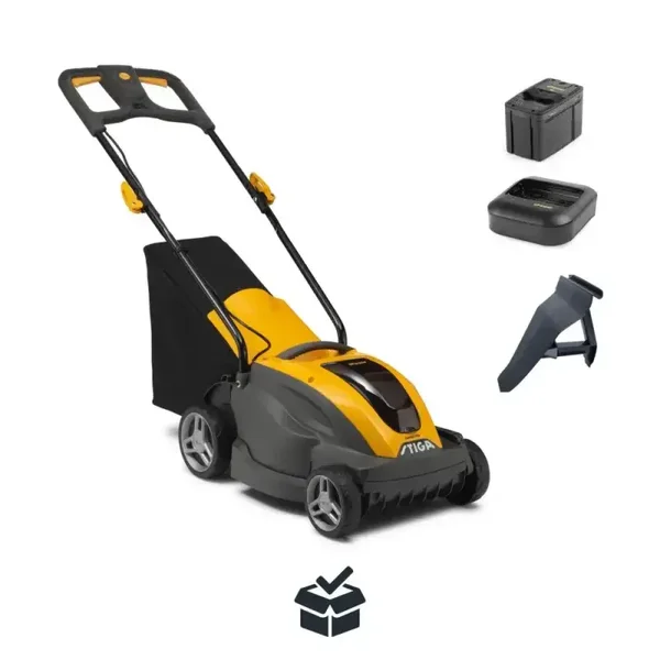 Tondeuse à batterie Combi 336e Kit 48V avec 1 Batterie 2 Ah, 1 Chargeur - STIGA - 294346068/ST2