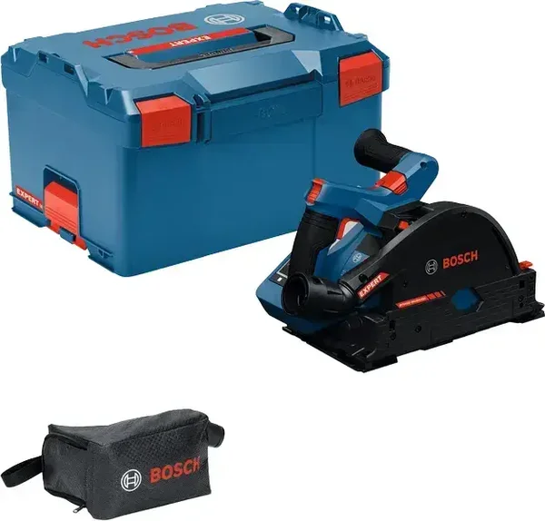 Scie plongeante sans-fil BITURBO 18V Ø 140mm- EXKT18V-52G - BOSCH - Sans batterie, ni chargeur -L-Boxx - 06016B4100