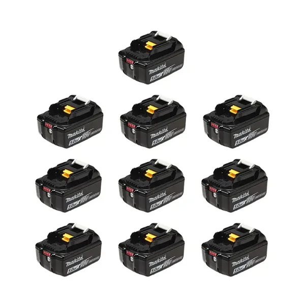 PACK DE 10 BATTERIES 18V 5 AH BL1850B MAKITA