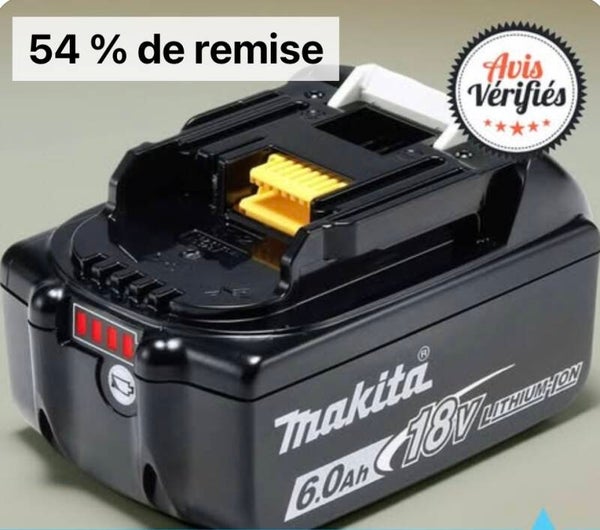 BATTERIE MAKITA 18VLT 6Ah