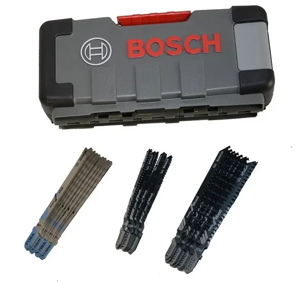 Coffret de lames scie sauteuse BOSCH GST 150 BCE - 30 pièces bois et métal - 2607010903