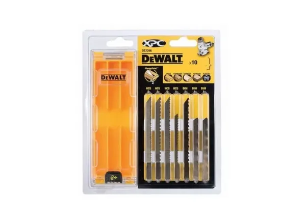 Coffret 10 lames XPC DEWALT - boîte de rangement - DT2296