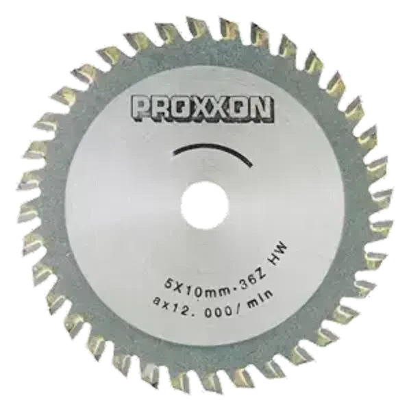 Lame de scie circulaire soudée HM pour bois 36T - PROXXON - 28732