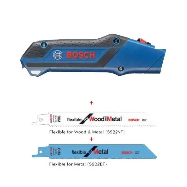 Scie à main universelle BOSCH + 2 lames - 2608000495