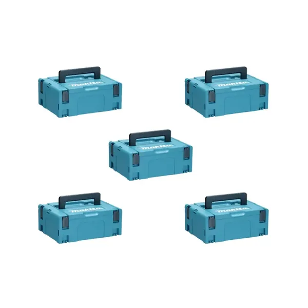 PACK DE 5 COFFRETS TAILLE 2 MAKPAC MAKITA