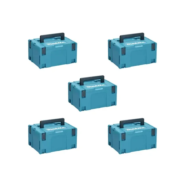 PACK DE 5 COFFRETS TAILLE 3 MAKPAC MAKITA MAKITA