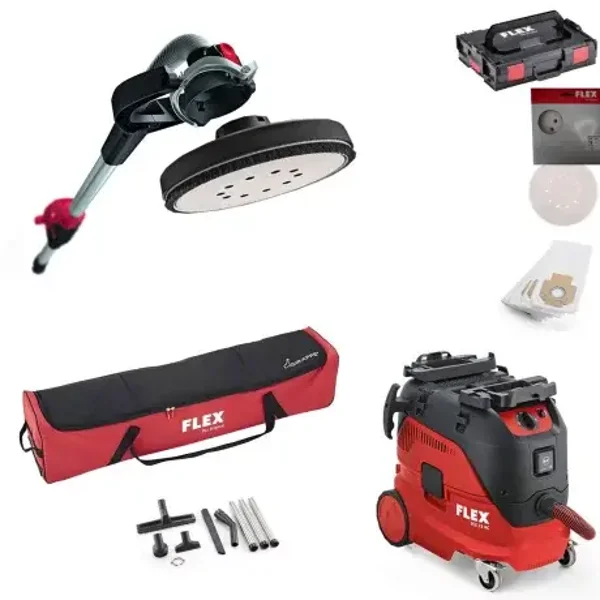 Giraffe® GE 7 avec housse + Aspirateur 30 L VCE 33 AC + 1 tête "R" Rotatif - FLEX