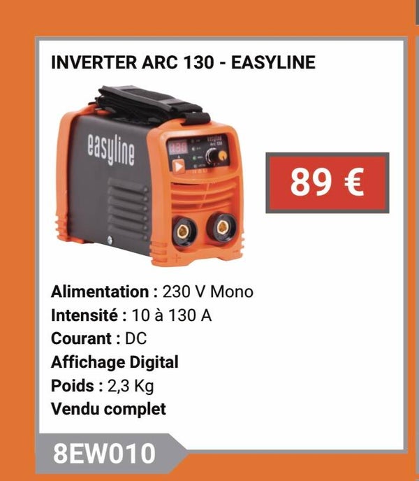 INVERTER ARC 130 - EASYLINE