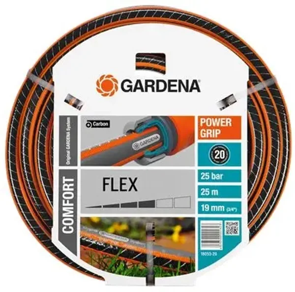 Tuyau GARDENA PowerGrip Flex Ø19mm L. 25m - 18053-20