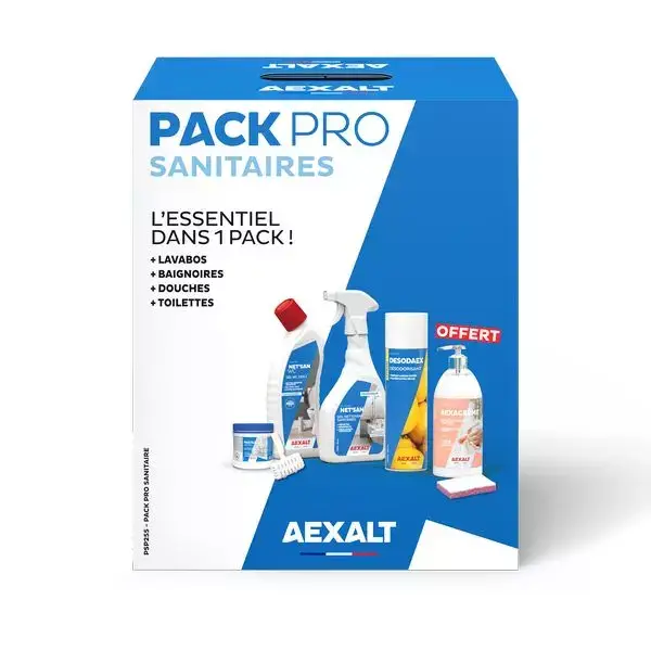 PACK PRO SANITAIRES PLUHO AEXALT - 7 articles - PSP255