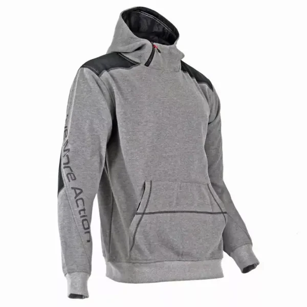 Sweat capuche jogging col haut zippé LMA 8079 CYBER