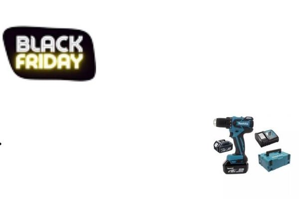 Perceuse visseuse 18 V LXT Ø 13 mm - MAKITA - 2 batteries 18V 4 Ah Li-Ion , chargeur, MakPak - DDF459RMJ