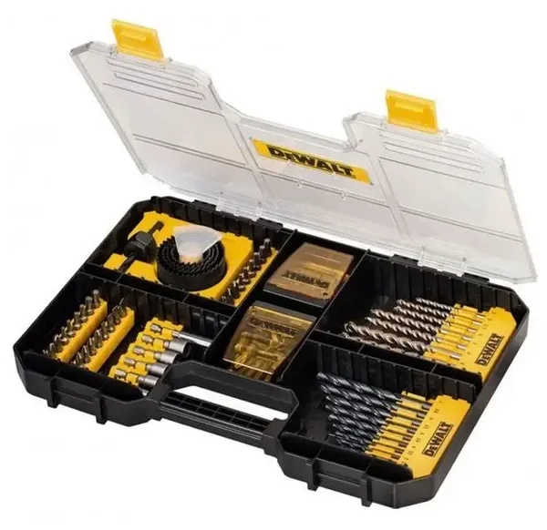 Coffret T-Stak 100 accessoires de perçage vissage DEWALT - DT71569