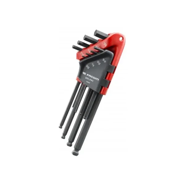 Jeu étui de 8 clés mâles FACOM - 83SH.JP8AU ( en pouces)