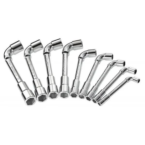 Jeu de 9 clés à pipe débouchées FACOM - 75.J9PB