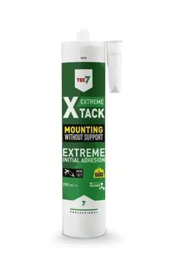 Pâte polymère X-Tack TEC7 montage sans support - Noir - Cartouche 290ml - 534515227