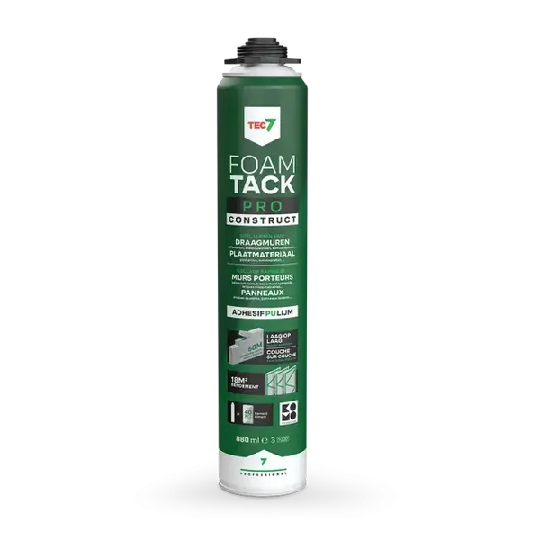 FoamTack Pro Construct - colle mousse pour murs - TEC7 - 670008227