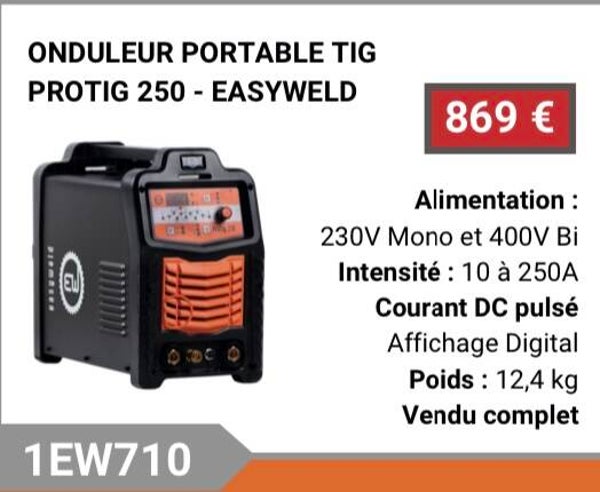 ONDULEUR PORTABLE PROTIG 250