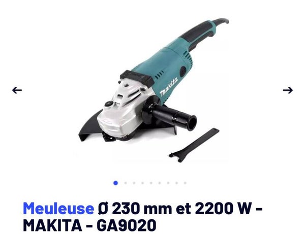 Meuleuse 230mm 2200w makita GA9020