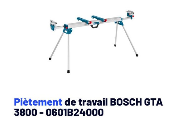 Piétement pour scie à onglets Bosch