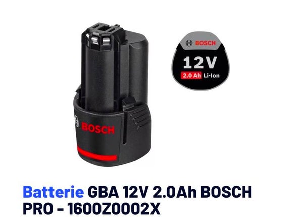 Batterie 12v 2Ah Bosch