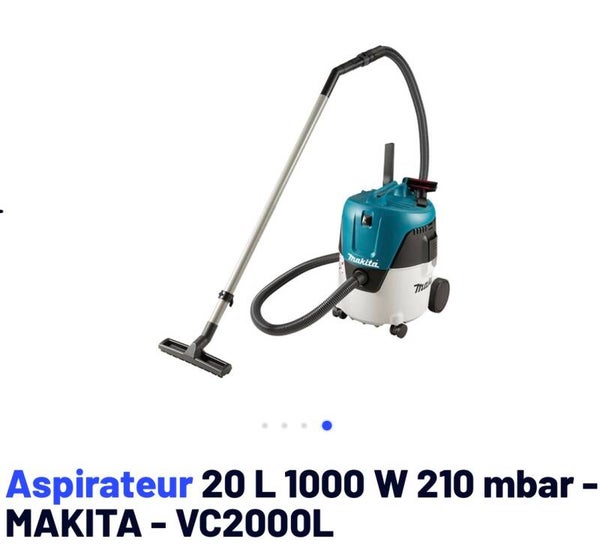 Aspirateur 20L Makita VC2000L