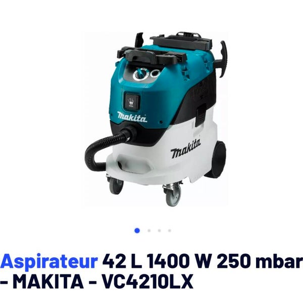 Aspirateur 42 L 1400 W 250 mbar - MAKITA - VC4210LX