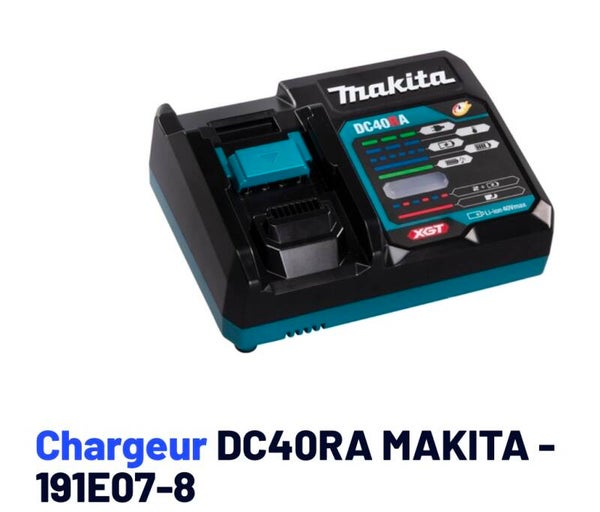 Chargeur DC40RA MAKITA - 191E07-8