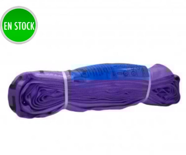 Élingue ronde textile sans fin de levage CMU 1 tonne Violette 1,50 mètres