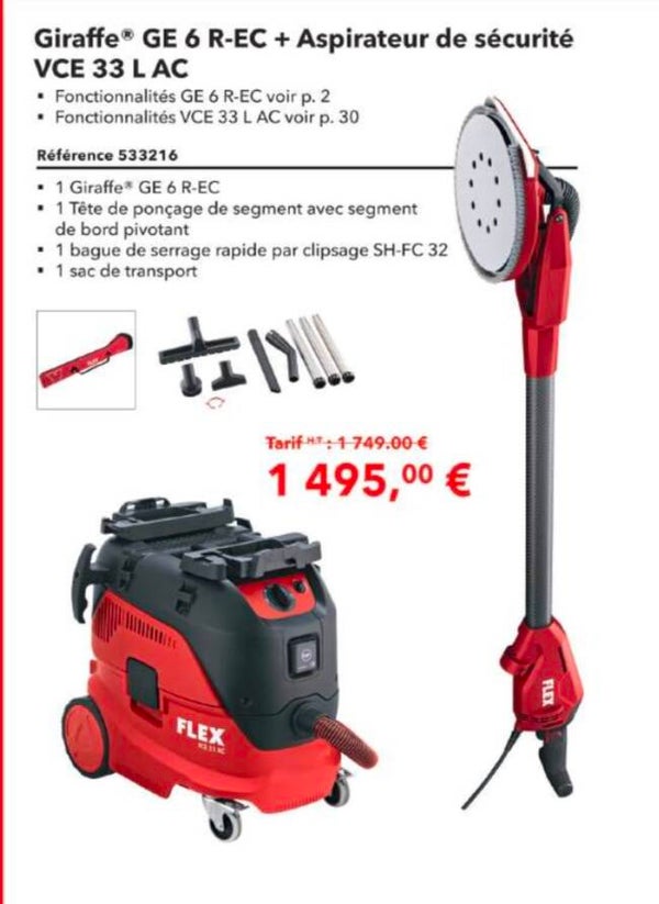 Girafe carbone FLEX le meilleur rapport qualité prix