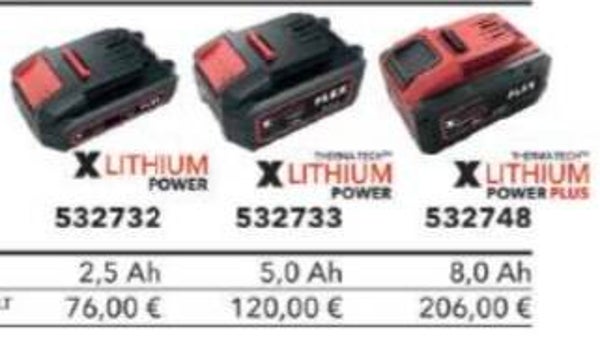Batterie 18 volts 8 Ah