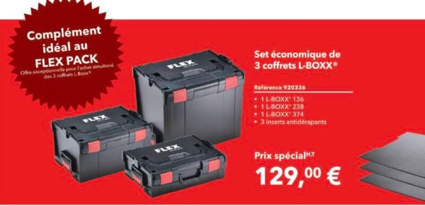 Complément ideal a votre Flex pack