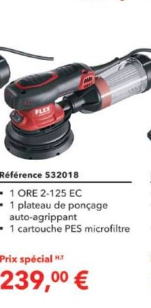 Ponceuse excentrique 125mm