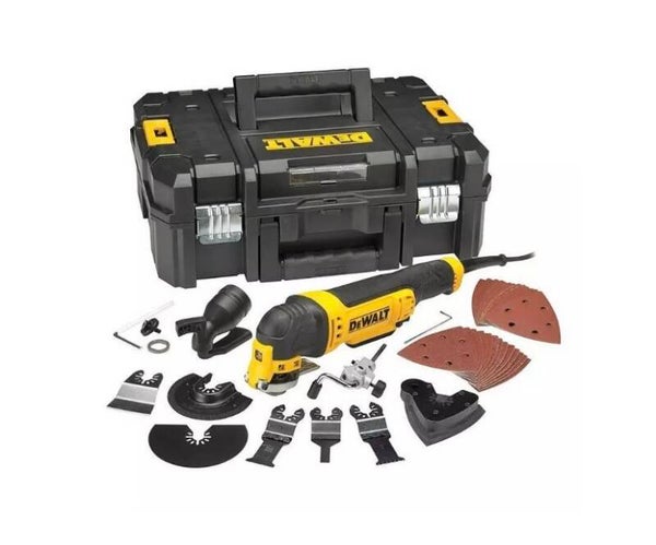 Multi-Cutter 300 W Filaire - DEWALT - avec accessoires - Coffret T-STAK - DWE315KT