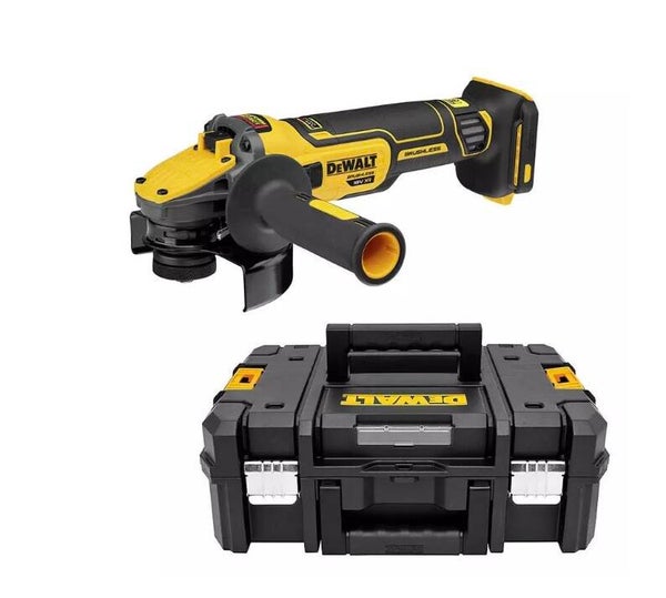 Meuleuse 125 mm XR 18V - DEWALT - sans batterie ni chargeur - TSTAK - DCG409NT-XJ