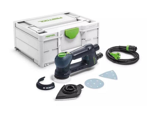 Ponceuse excentrique ROTEX RO 90 DX FEQ-Plus - 400W Ø90 mm - FESTOOL - avec accessoires - Systainer - 576259